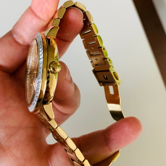 Michael Kors Madelyn Pavé Gold-Tone Watch, 40mm main image 9